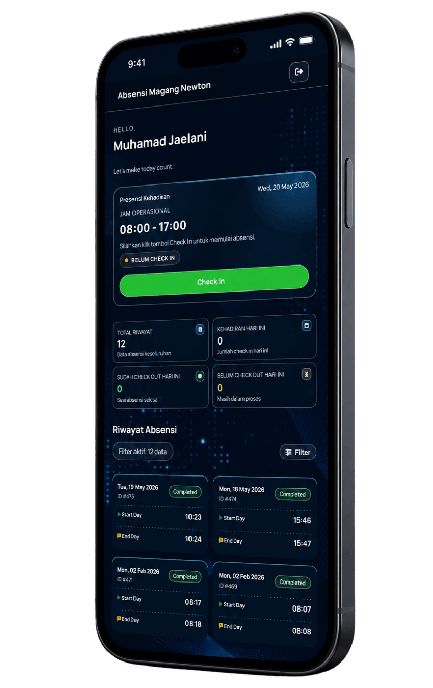 Sistem Absensi Dashboard